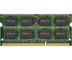 Nešiojamo kompiuterio atmintis PNY Technologies PNY 8GB DDR3 1600MHz atminties modulis 1 x 8 GB