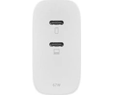Native Union Greitas GaN įkroviklis PD 67W, baltas