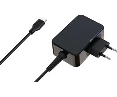 Nešiojamojo kompiuterio maitinimo adapteris LC-Power 45 W, (LC-NB-GAN-45-C)