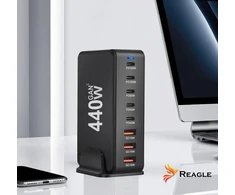 Nešiojamojo kompiuterio maitinimo adapteris Reagle 440 W,