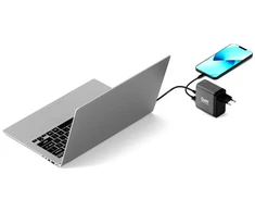 Nešiojamojo kompiuterio maitinimo adapteris Port Designs CHARGER GAN 140W/902140PEU PORT DESIGNS