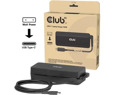 Club 3D Club3D nešiojamojo kompiuterio įkroviklis, USB-C, 140 W, 1 m