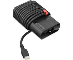 Lenovo Nešiojamojo kompiuterio maitinimo šaltinis Plonas USB-C 65 W nešiojamojo kompiuterio maitinimo šaltinis (juodas)