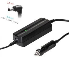 Automobilinis nešiojamojo kompiuterio pakrovėjas Akyga AK-ND-36 (19V / 4.74A 90W 5.5 x 2.5mm) ASUS / TOSHIBA 1.2m