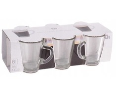 Eh Excellent Houseware Espresso kavos stiklinės 70 ml 6 vnt.