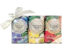 Set Trio Nesti Dante With Love &amp; Care Soothing Soap Bar, 3 vnt., 250 g
