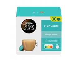 Nestl Kapsułki Nescafé Dolce Gusto Flat Baltas 30 vnt