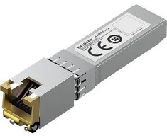 NETGEAR 10GBASE-T SFP+ siųstuvas-imtuvas AXM765v2 suteikia 10G vario ryšį su CAT6a arba CAT7 laidais iki 80 metrų