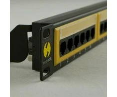 NETRACK 104-06 Netrack patch panel 19 24-jungtys kat. 6 UTP, su lentyna