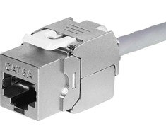 NETRACK 105-36 Netrack Keystone modulis Jack RJ45 kat. 6A FTP, be įrankių