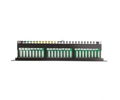 NetRack Patch panel 19'' 24 portų Kat. 5E FTP (104-03)