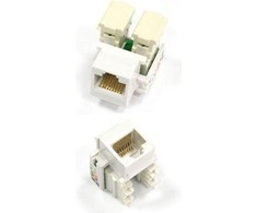 NetRack modulis 1xRJ45 Keystone Jack kat. 5e UTP KJ07 (NP1101)