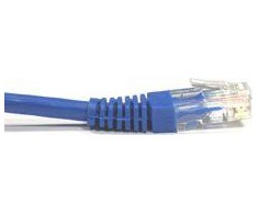 NETRACK BZPAT3UB pataisomasis kabelis RJ45 beknis Cat 5e UTP 3m mėlynas