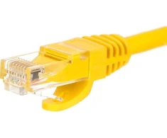 NetRack patchcord RJ45 užtvindyta katė. 6 UTP 5m geltona (BZPAT56Y)