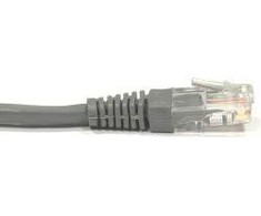 NETRACK BZPAT20U5E Netrack patch kabelis RJ45, beknis, Cat 5e UTP, 20m pilkas