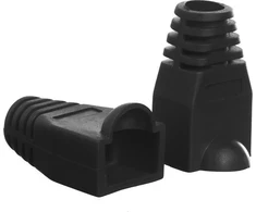 Netrack RJ45 8p juodas kištukas (100 vnt.) (105- 84)
