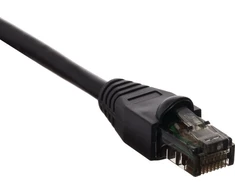 Netrack RJ45 8p juodas kištukas (100 vnt.) (105- 84)