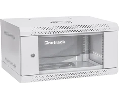 „NetRack“ spintelė, prie sienos montuojama serverio spintelė, RACK 19 4U, 400 mm, ECO-Line*, pilka