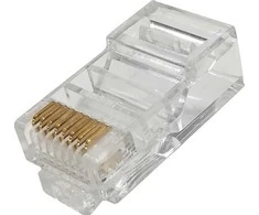 NetRack RJ45 UTP cat 5e kištukas, laidas, Netrack, tiesus (100 vnt.)