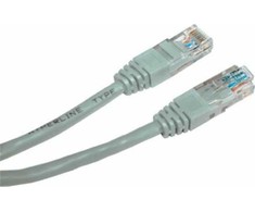 Neutralle LAN UTP kryžminis (crossover) pataisos laidas, Cat.5e, RJ45 M - RJ45 M, 5 m, neekranuotas, kryžminis, rutulys, skirtas 2 kompiuterių sujungimui. Logotipo lizdinė pakuotė.