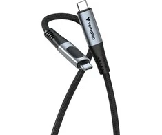 USB kabelis Neutralle USB-C - USB-C 1,2 m juodas (31849)