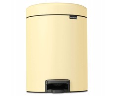 Brabantia Šiukšliadėžė su pedalu NewIcon, 5 l, šviesiai geltona