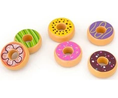 Viga medinės spurgos „Donata 6 PCS“