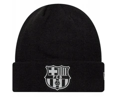 New Era „Core Cuff Beanie“ FC Barcelona atšvaitinė kepurė 60846910 Juoda, vieno dydžio