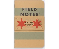 New Era Notes Field Notes Chicago Edition Grid 3 vnt.