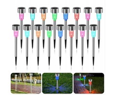 New Garden Gretita Solar Lamp Garden Spike 4 units juodas