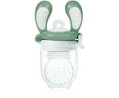 New! Special offer! Kidsme Food Feeder kūdikio maitinimo priemonė kietam maistui (didelė) Pilka nuo 6 mėn. 160337GR