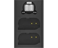 Newell DL-USB-C dviejų kanalų įkroviklis DMW-BLK22 akumuliatoriui