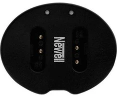 Dviejų kanalų įkroviklis Newell SDC-USB skirtas NP-BX1 baterijoms