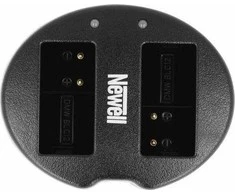 Dviejų kanalų įkroviklis Newell SDC-USB skirtas DMW-BLC12 baterijoms