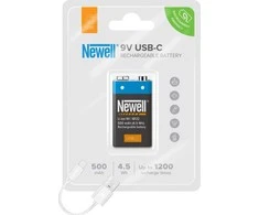 Baterija Newell 9V USB-C 500 mAh