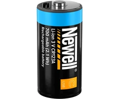 NEWELL NL4206 CR123A USB-C 700 mAh baterijos 2 vnt. blisteryje