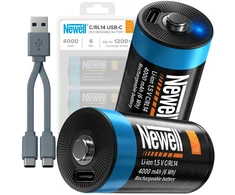 NEWELL NL4207 C/R14 USB-C 4000 mAh 2 vnt. lizdinė pakuotė