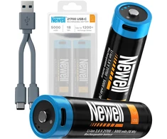 NEWELL NL4209 Baterija 21700 USB-C 5000 mAh 2 vnt. blisterinėje pakuotėje