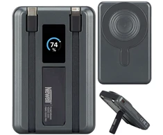 Išorinė Baterija - Newell MS-10000 Pro 10000mAh 22.5W USB-C Lightning (Pilkas)