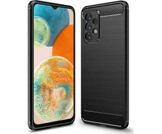 Oem CARBON dėklas skirtas Samsung Galaxy A23 5G juodos spalvos