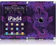 Other Brand Nexgen Skins su 3D efektu, skirtas iPad 2/3/4 (Serpentine 3D)