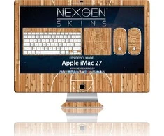 Monitorius Other Brand Kito prekės ženklo Nexgen Skins su 3D efektu, skirta iMac 27 (Hardwood Classic 3D)