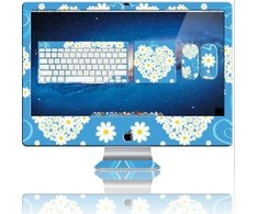 Other Brand Kitas prekės ženklas „Nexgen Skins“ su 3D efektu, skirtas „iMac 27“ („Hearts and Daisies 3D“)