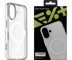 NEXT ONE Dėklas „Clear Shield MagSafe iPhone 16“ – skaidrus