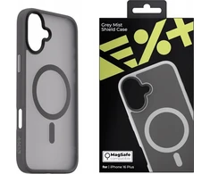 NEXT ONE KITAS KITAS Dėklas Mist Shield MagSafe iPhone 16 Plus pilkas