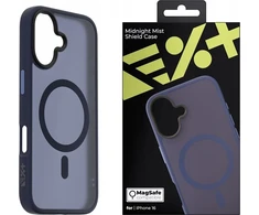 NEXT ONE KITAS KITAS Dėklas Mist Shield MagSafe iPhone 16 vidurnakčio mėlynas