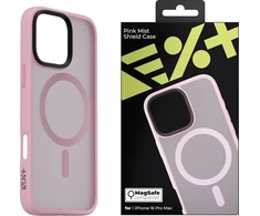 NEXT ONE KITAS KITAS Dėklas Mist Shield MagSafe iPhone 16 Pro Max rožinis