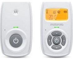 Motorola Nursery garso auklė AM24 su DECT ryšiu, LCD ekranu ir 300 m veikimo nuotoliu