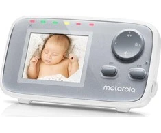 Kūdikio stebėjimo kamera Motorola VM482 2.4", Baltos/Pilkos spalvos