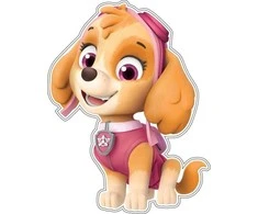 Nickelodeon Vaikiškas sienų lipdukas Paw Patrol Skye